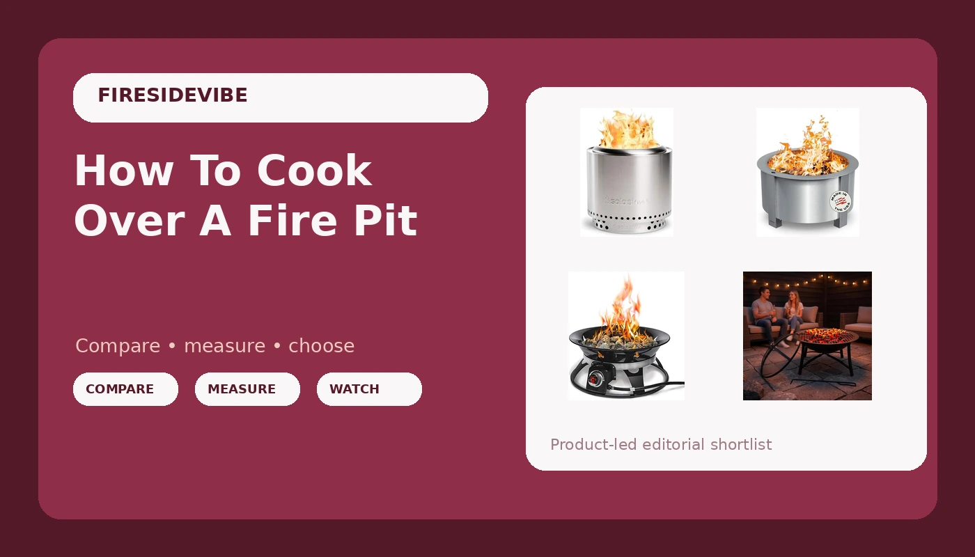How To Cook Over A Fire Pit - FiresideVibe review with measurements and honest opinion