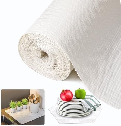Shelf and Drawer Liner for Kitchen Cabinet Non Adhesive Non Slip